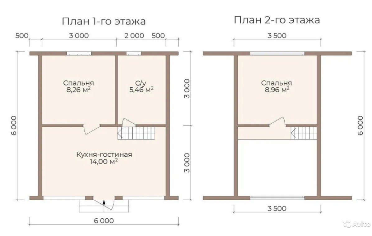 02А-фрейм 6х6 - План
